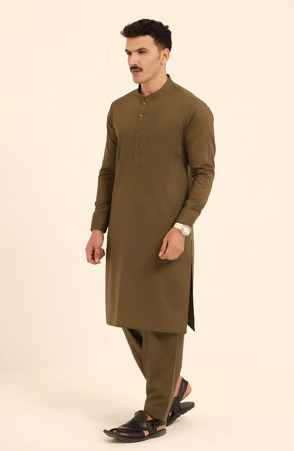 Men's Stitched Premium Wash & Wear - Shalwar Kameez