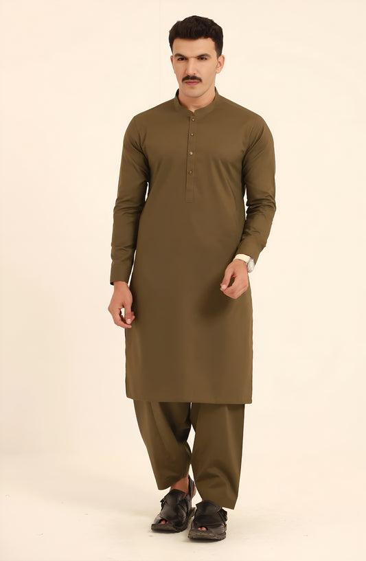 Men's Stitched Premium Wash & Wear - Shalwar Kameez