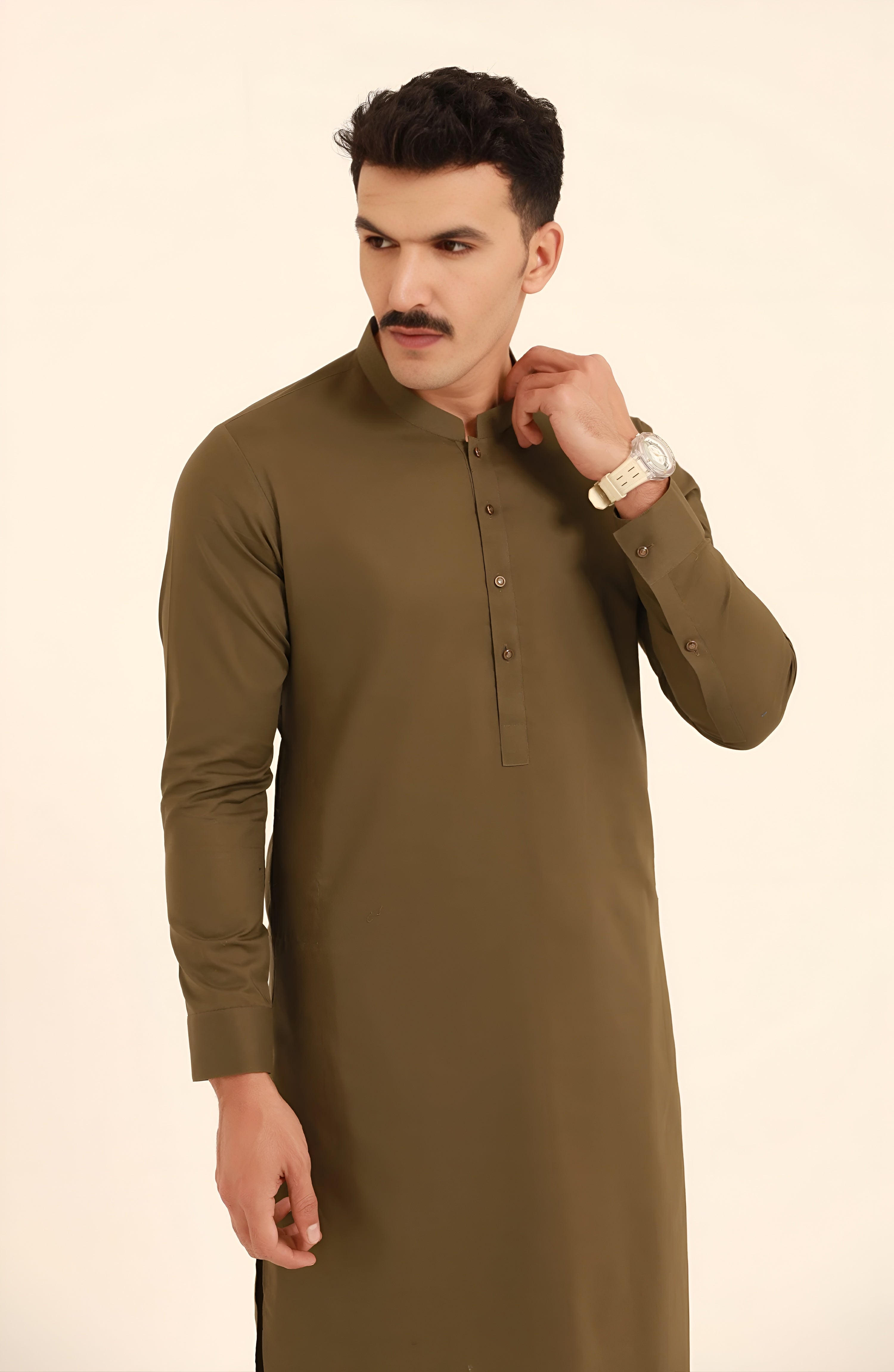 Men's Stitched Premium Wash & Wear - Shalwar Kameez