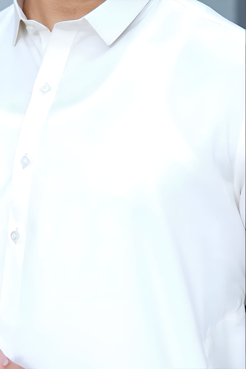 Men's Stitched Premium Off-White Boski Salwar Kameez