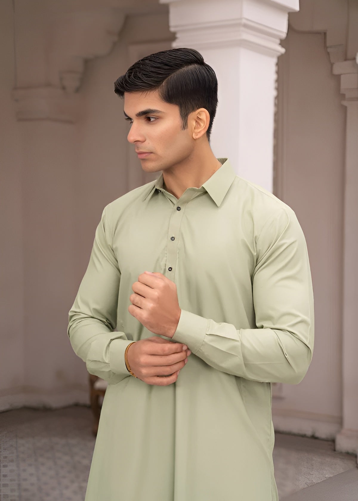 Men's Stitched Boski Shalwar Kameez