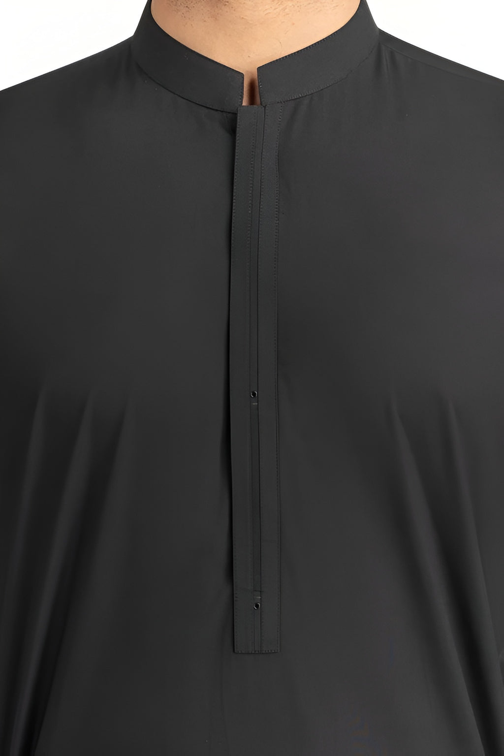 Men's Stitched Premium Black Arabian Boski Shalwar Kameez