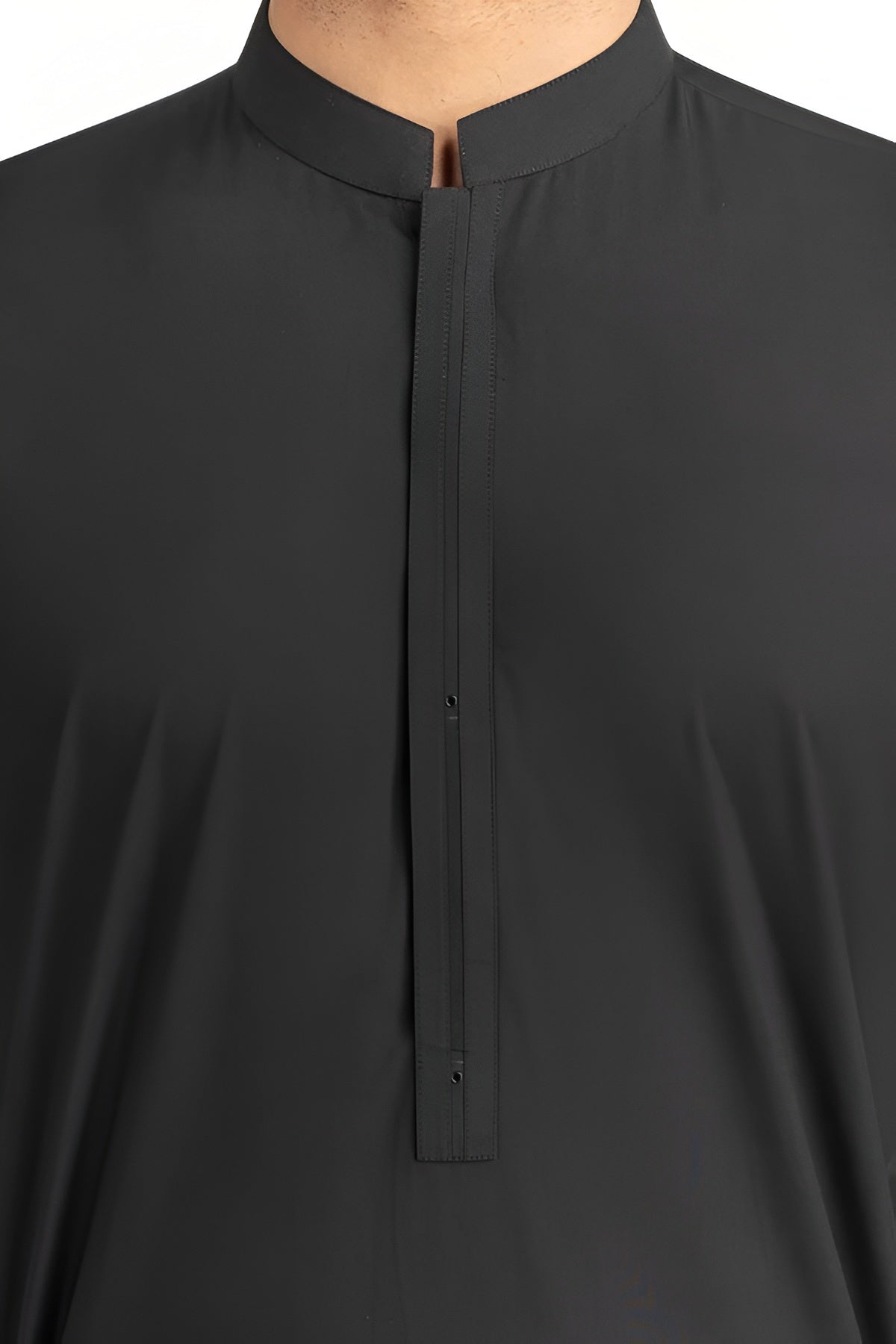 Men's Stitched Premium Black Arabian Boski Shalwar Kameez