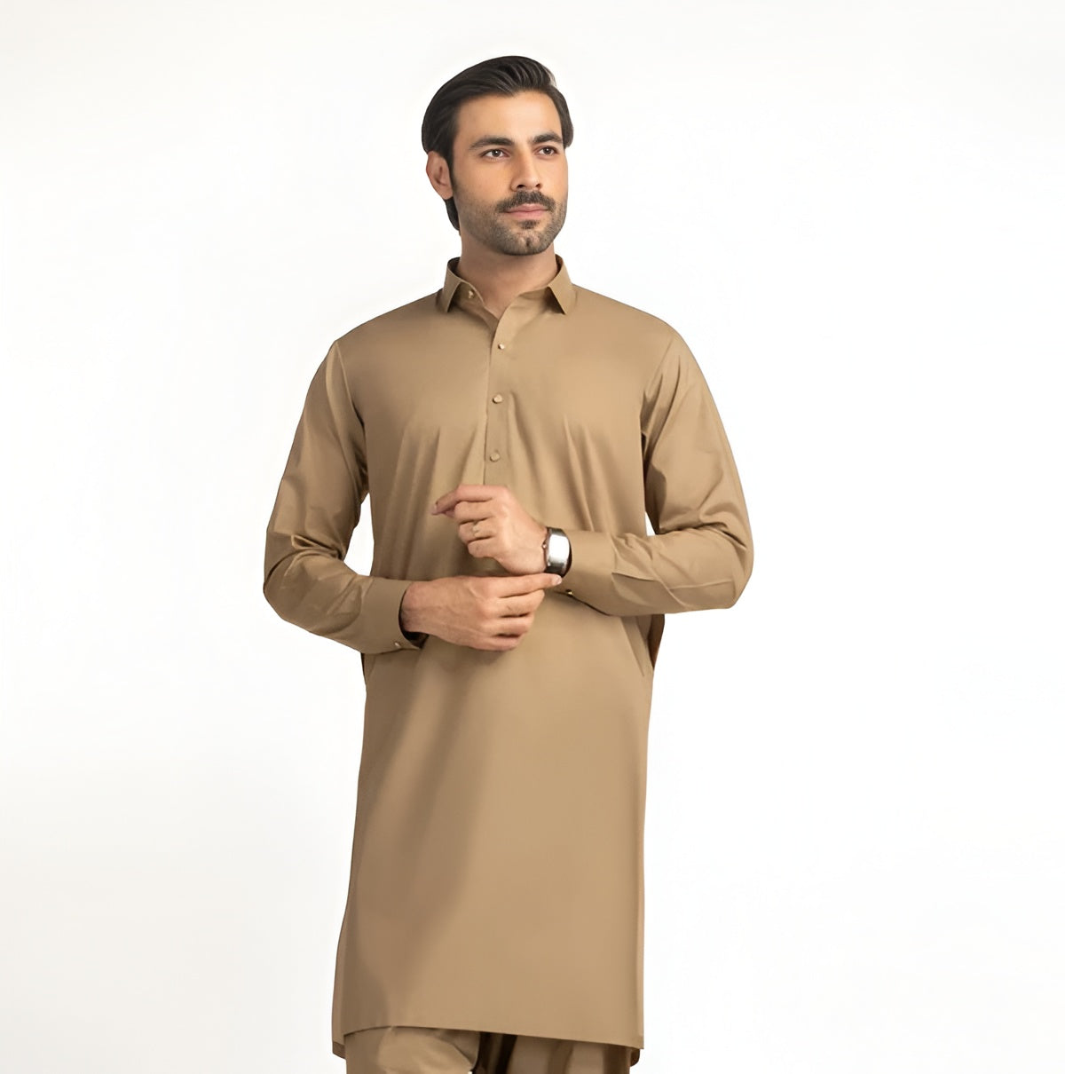Men's Stitched Boski Shalwar Kameez