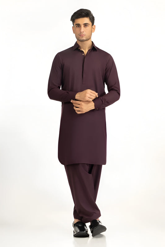 Men's Stitch Premium Wash & Wear - Shalwar Kameez