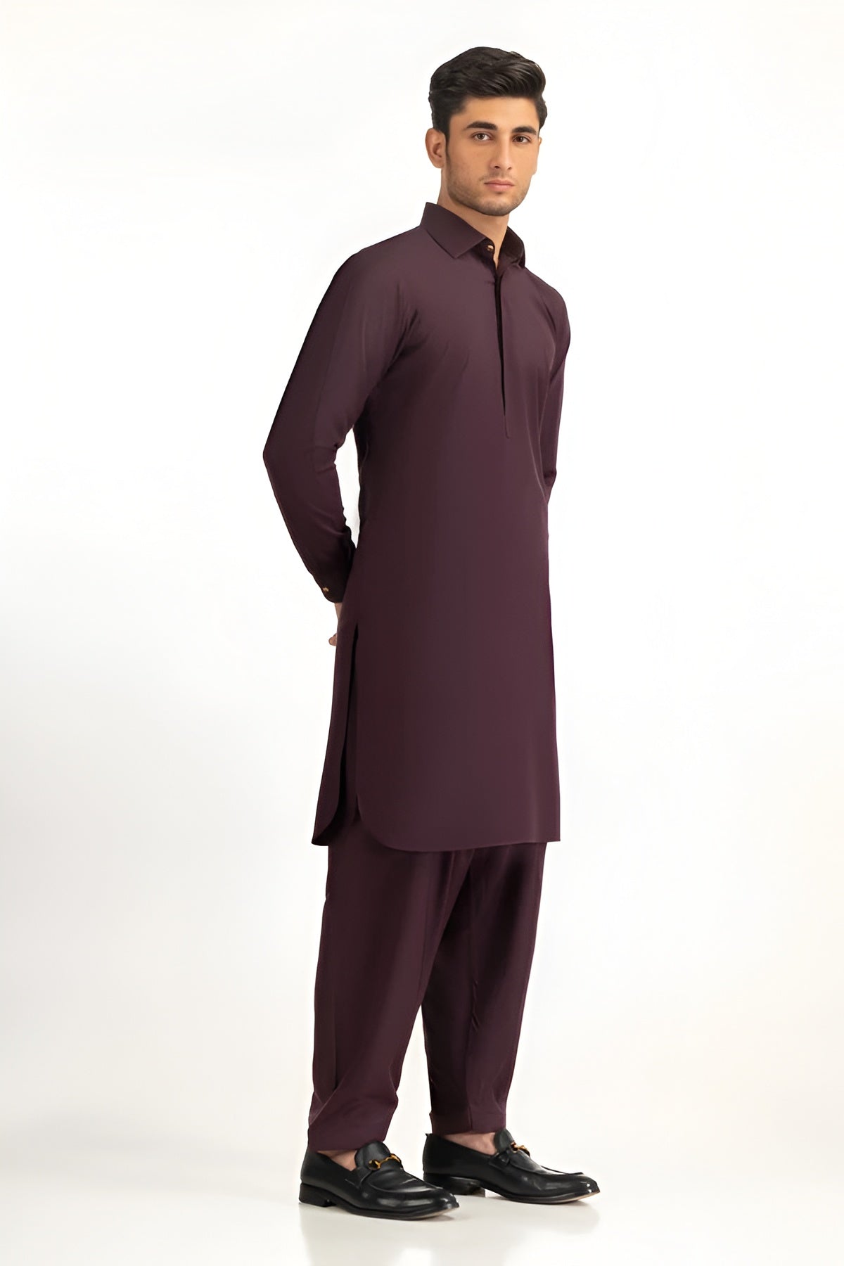 Men's Stitch Premium Wash & Wear - Shalwar Kameez