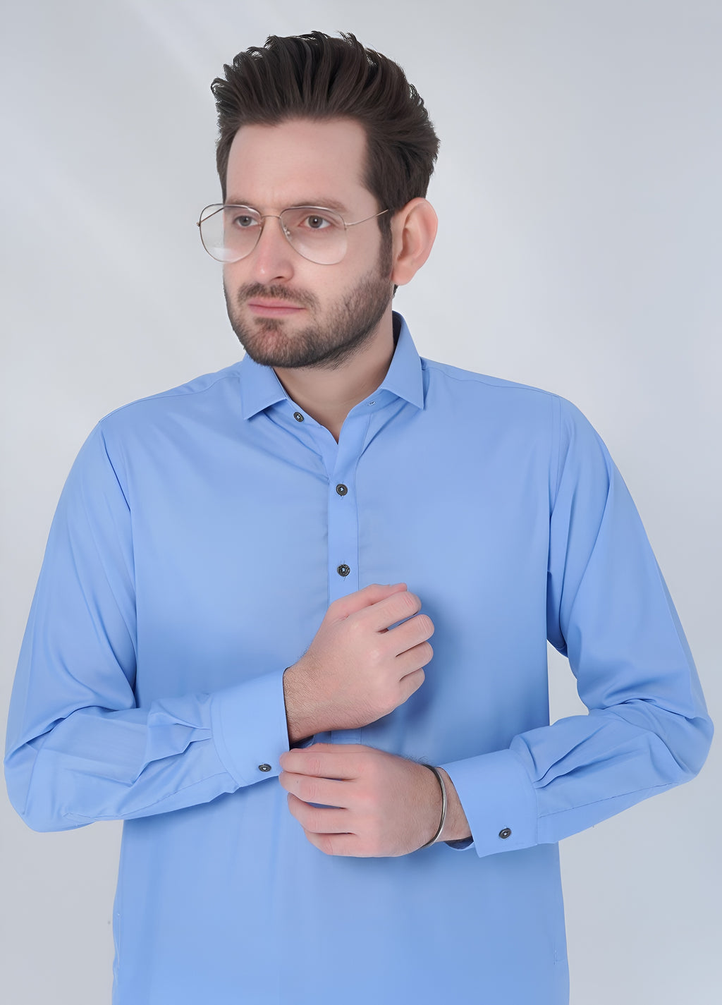 Men's Stitched Boski Shalwar Kameez