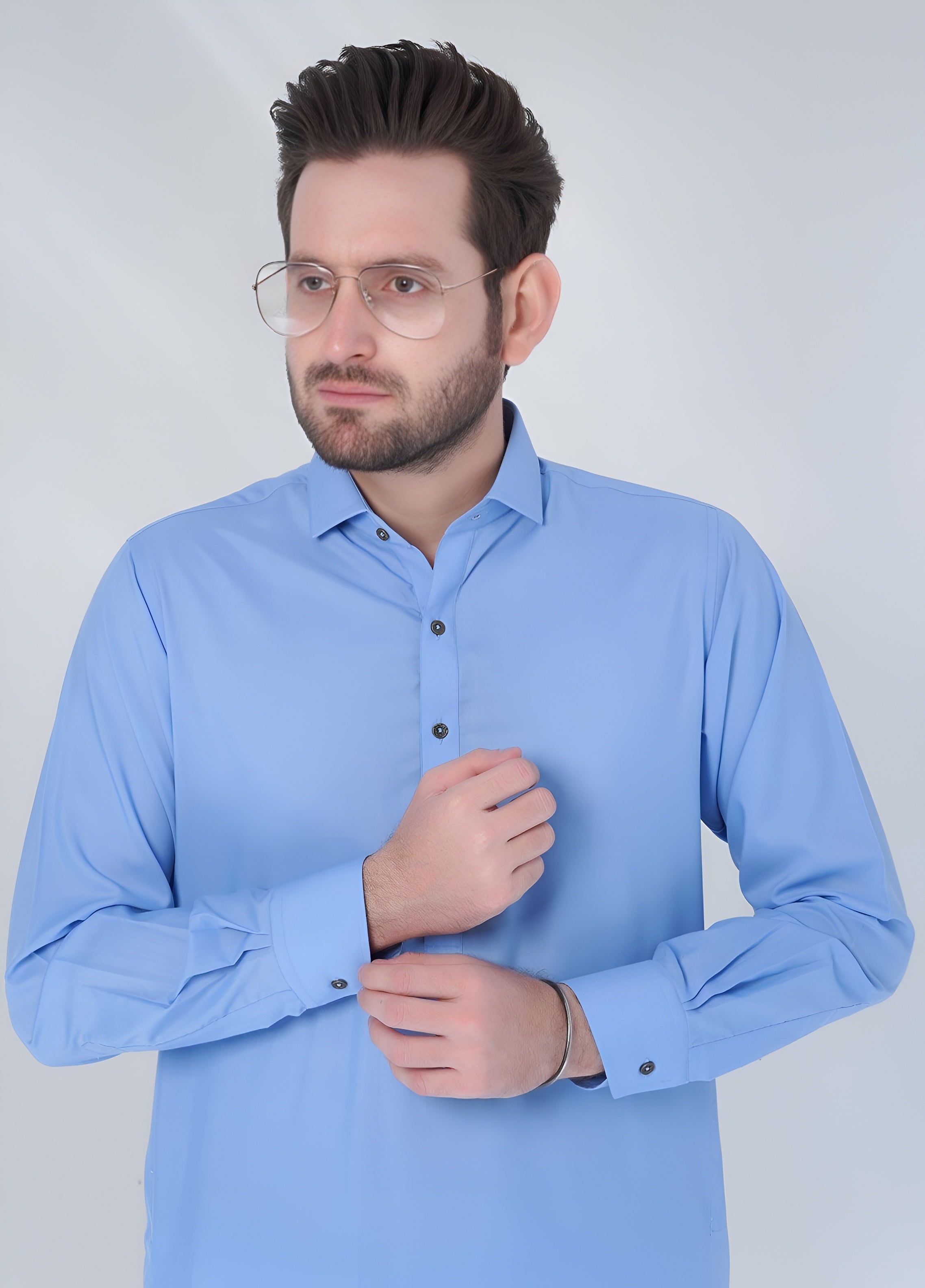 Men's Stitched Boski Shalwar Kameez