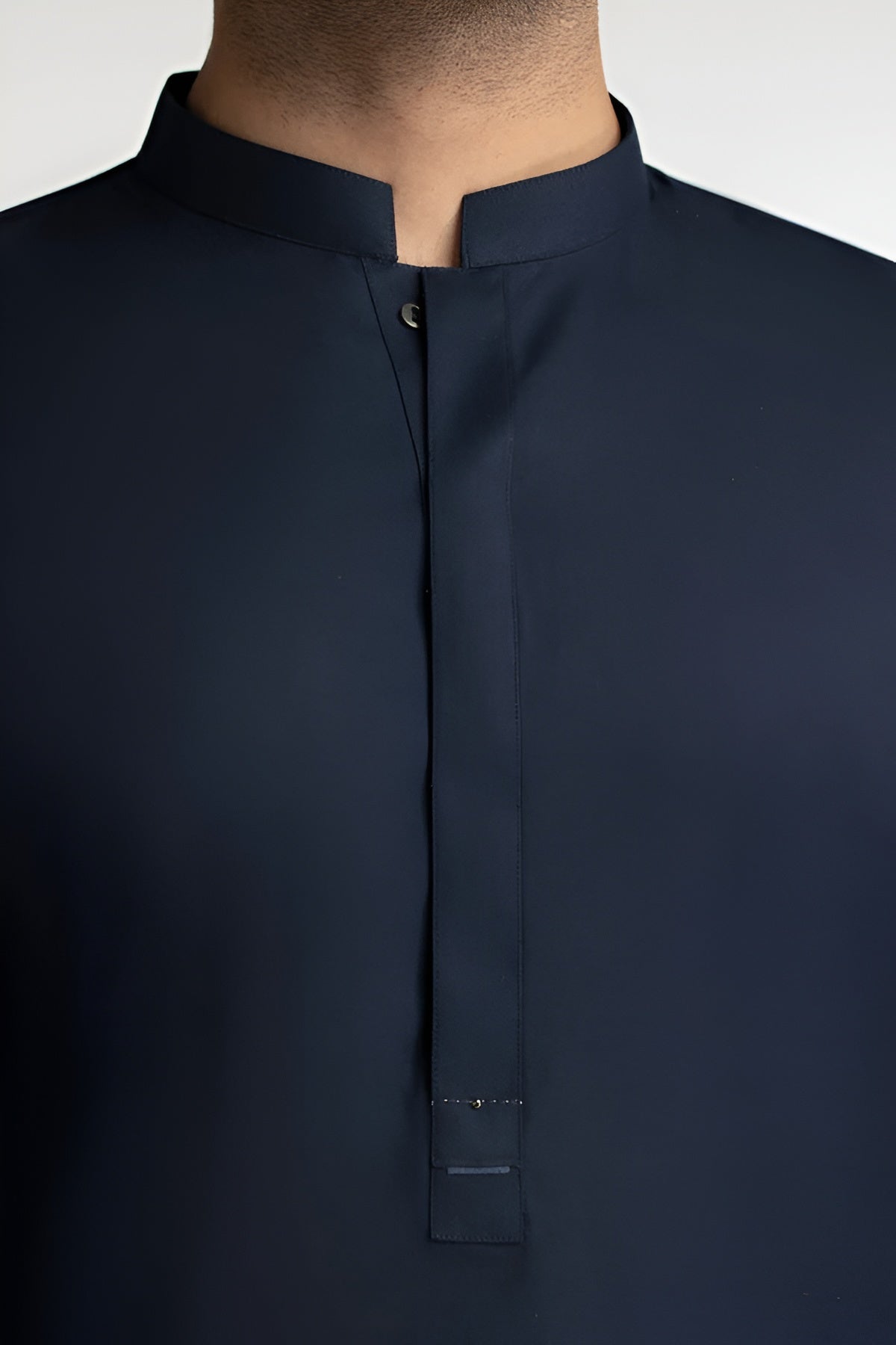 Men's Stitched Premium Navy Arabian Boski Shalwar Kameez